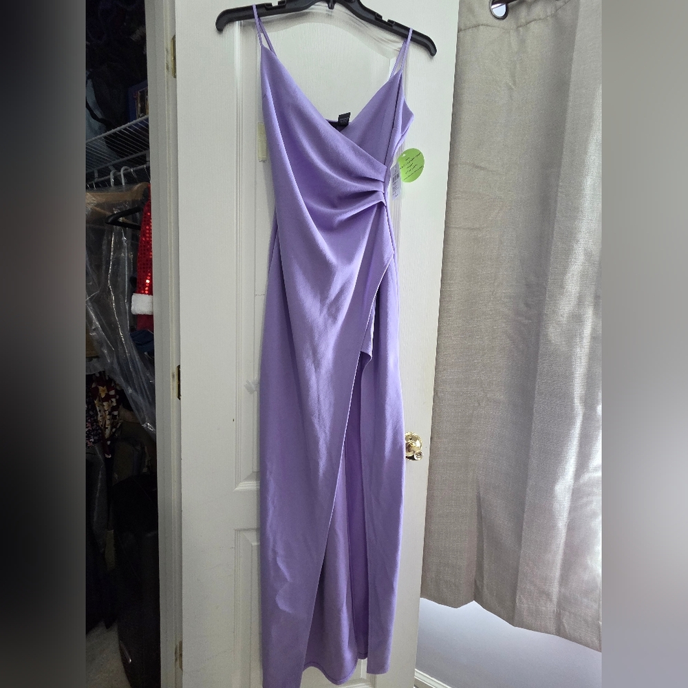 Elegant Lavender Dress